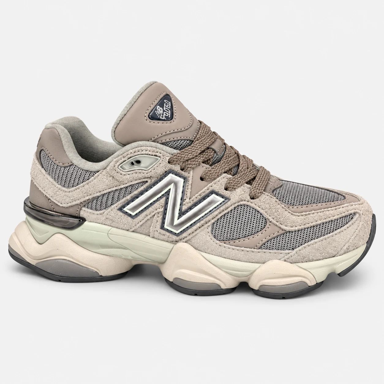 New Balance 9060 — Taupe / Grey / Cream — product photo 1